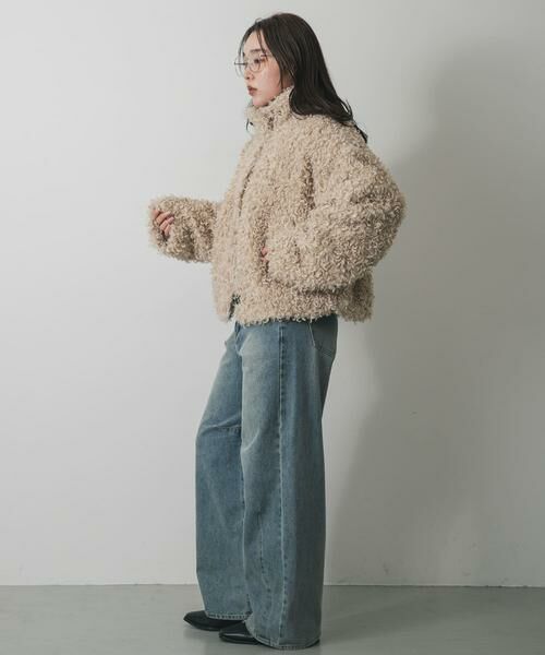 SENSE OF PLACE by URBAN RESEARCH / センスオブプレイス バイ アーバンリサーチ その他アウター | プードルファーミドルジャケット | 詳細17