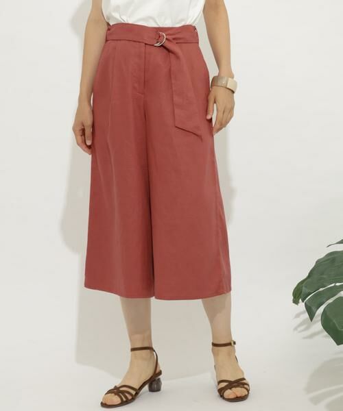 SENSE OF PLACE by URBAN RESEARCH / センスオブプレイス バイ アーバンリサーチ その他パンツ | リネンガウチョパンツ | 詳細1