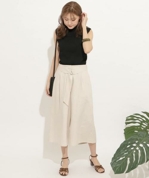 SENSE OF PLACE by URBAN RESEARCH / センスオブプレイス バイ アーバンリサーチ その他パンツ | リネンガウチョパンツ | 詳細10
