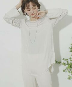 SENSE OF PLACE by URBAN RESEARCH / センスオブプレイス バイ アーバンリサーチ Tシャツ | サテンパイピングブラウス