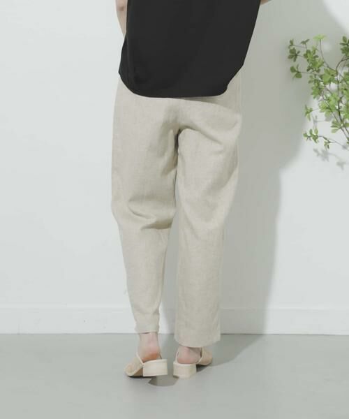 SENSE OF PLACE by URBAN RESEARCH / センスオブプレイス バイ アーバンリサーチ その他パンツ | リネンヘリンボーンパイピングパンツ | 詳細2