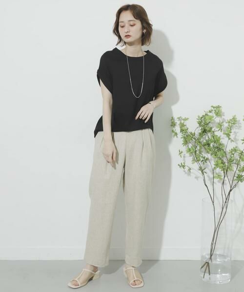 SENSE OF PLACE by URBAN RESEARCH / センスオブプレイス バイ アーバンリサーチ その他パンツ | リネンヘリンボーンパイピングパンツ | 詳細5