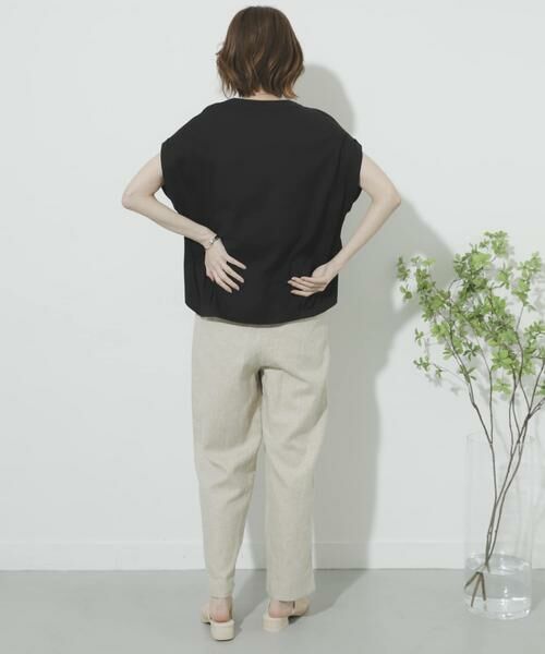 SENSE OF PLACE by URBAN RESEARCH / センスオブプレイス バイ アーバンリサーチ その他パンツ | リネンヘリンボーンパイピングパンツ | 詳細7