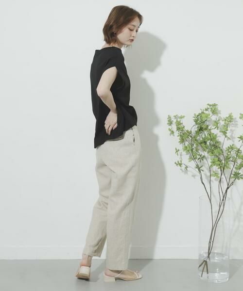 SENSE OF PLACE by URBAN RESEARCH / センスオブプレイス バイ アーバンリサーチ その他パンツ | リネンヘリンボーンパイピングパンツ | 詳細8