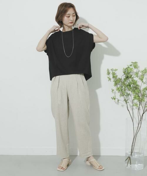 SENSE OF PLACE by URBAN RESEARCH / センスオブプレイス バイ アーバンリサーチ その他パンツ | リネンヘリンボーンパイピングパンツ | 詳細9