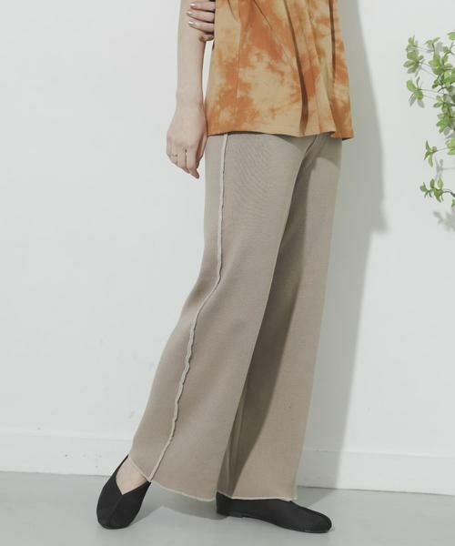 SENSE OF PLACE by URBAN RESEARCH / センスオブプレイス バイ アーバンリサーチ その他パンツ | カラーリンキングニットパンツ | 詳細2