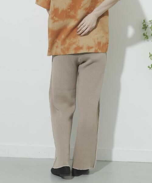 SENSE OF PLACE by URBAN RESEARCH / センスオブプレイス バイ アーバンリサーチ その他パンツ | カラーリンキングニットパンツ | 詳細3