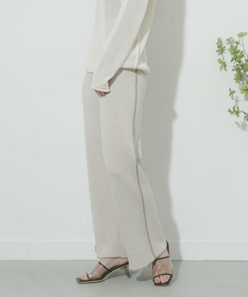 SENSE OF PLACE by URBAN RESEARCH / センスオブプレイス バイ アーバンリサーチ その他パンツ | カラーリンキングニットパンツ | 詳細12