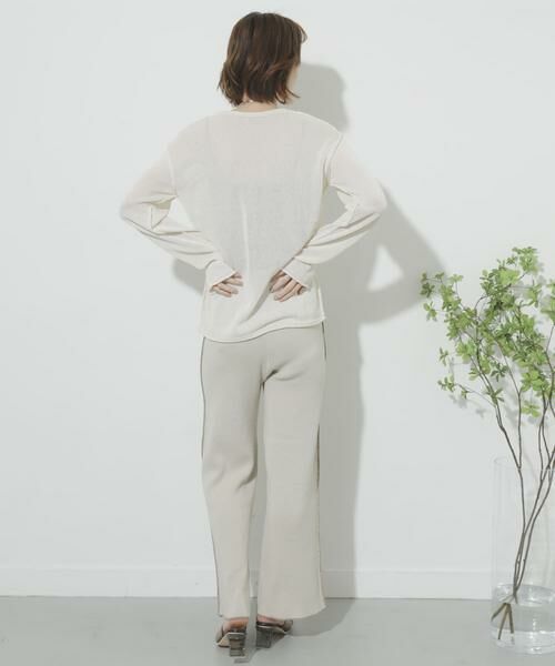 SENSE OF PLACE by URBAN RESEARCH / センスオブプレイス バイ アーバンリサーチ その他パンツ | カラーリンキングニットパンツ | 詳細18