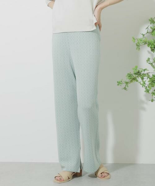 SENSE OF PLACE by URBAN RESEARCH / センスオブプレイス バイ アーバンリサーチ その他パンツ | サマーニットジャガードパンツ | 詳細1