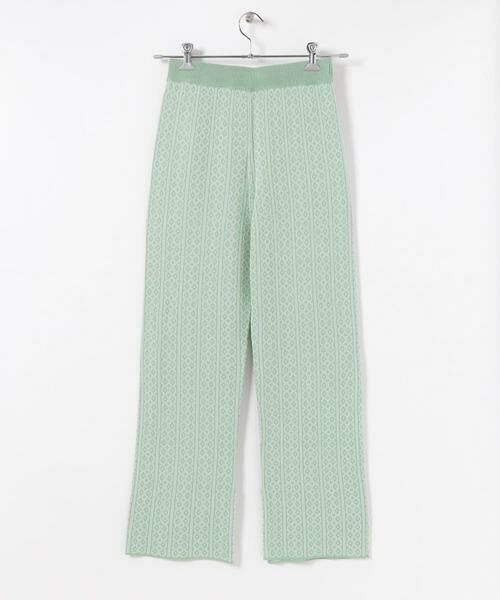 SENSE OF PLACE by URBAN RESEARCH / センスオブプレイス バイ アーバンリサーチ その他パンツ | サマーニットジャガードパンツ | 詳細15