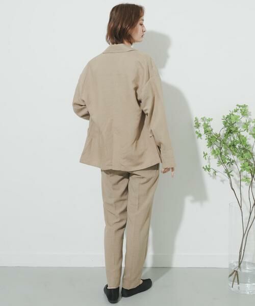 SENSE OF PLACE by URBAN RESEARCH / センスオブプレイス バイ アーバンリサーチ その他パンツ | リネンライクテーパードパンツ | 詳細12