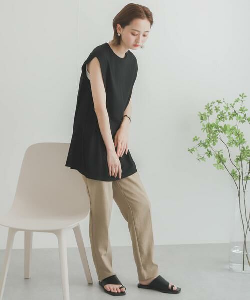 SENSE OF PLACE by URBAN RESEARCH / センスオブプレイス バイ アーバンリサーチ その他パンツ | リネンライクテーパードパンツ | 詳細2