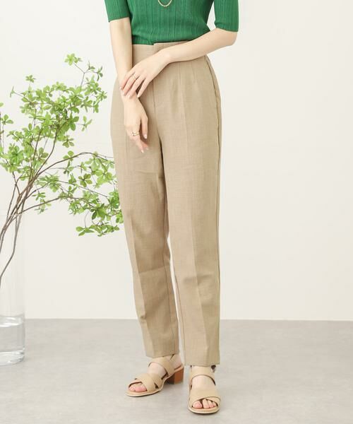 SENSE OF PLACE by URBAN RESEARCH / センスオブプレイス バイ アーバンリサーチ その他パンツ | リネンライクテーパードパンツ | 詳細3