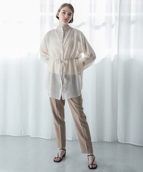 SENSE OF PLACE by URBAN RESEARCH / センスオブプレイス バイ アーバンリサーチ その他パンツ | リネンライクテーパードパンツ | 詳細5