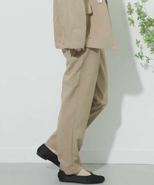 SENSE OF PLACE by URBAN RESEARCH / センスオブプレイス バイ アーバンリサーチ その他パンツ | リネンライクテーパードパンツ | 詳細8