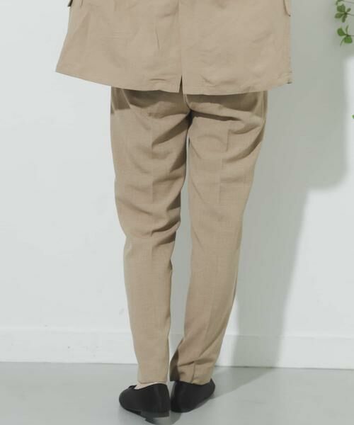 SENSE OF PLACE by URBAN RESEARCH / センスオブプレイス バイ アーバンリサーチ その他パンツ | リネンライクテーパードパンツ | 詳細9