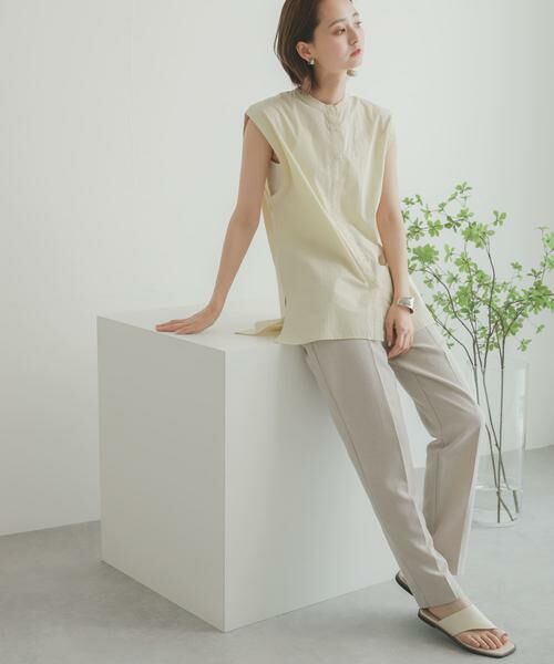 SENSE OF PLACE by URBAN RESEARCH / センスオブプレイス バイ アーバンリサーチ その他パンツ | リネンライクテーパードパンツ | 詳細17