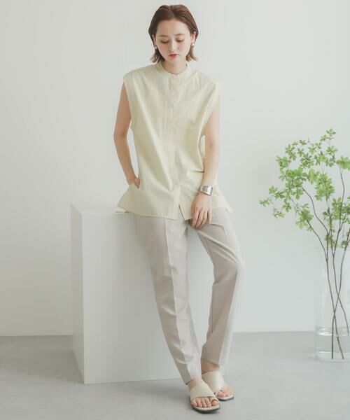 SENSE OF PLACE by URBAN RESEARCH / センスオブプレイス バイ アーバンリサーチ その他パンツ | リネンライクテーパードパンツ | 詳細18