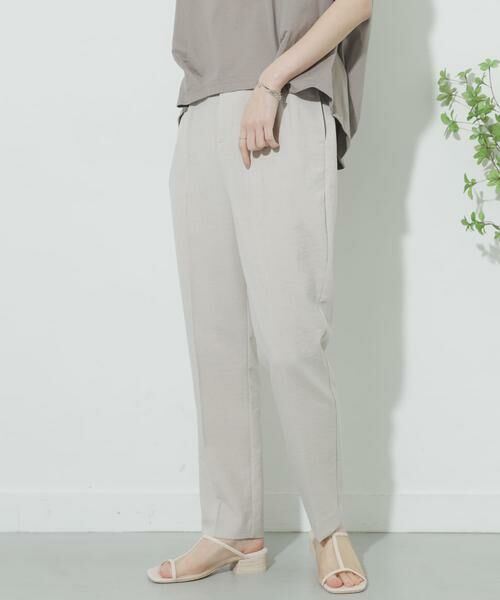 SENSE OF PLACE by URBAN RESEARCH / センスオブプレイス バイ アーバンリサーチ その他パンツ | リネンライクテーパードパンツ | 詳細19