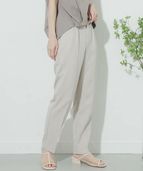 SENSE OF PLACE by URBAN RESEARCH / センスオブプレイス バイ アーバンリサーチ その他パンツ | リネンライクテーパードパンツ | 詳細20