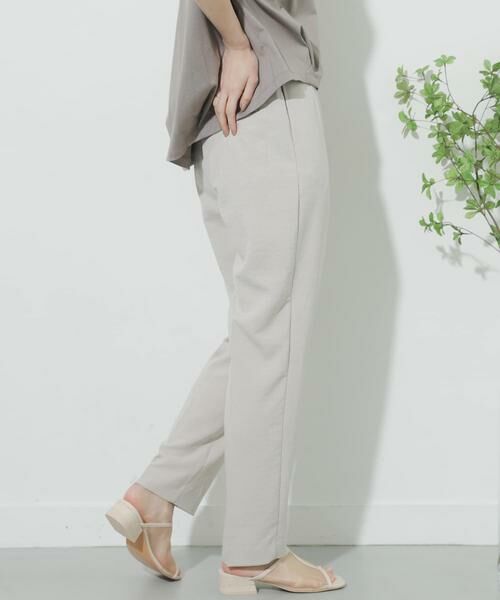 SENSE OF PLACE by URBAN RESEARCH / センスオブプレイス バイ アーバンリサーチ その他パンツ | リネンライクテーパードパンツ | 詳細21