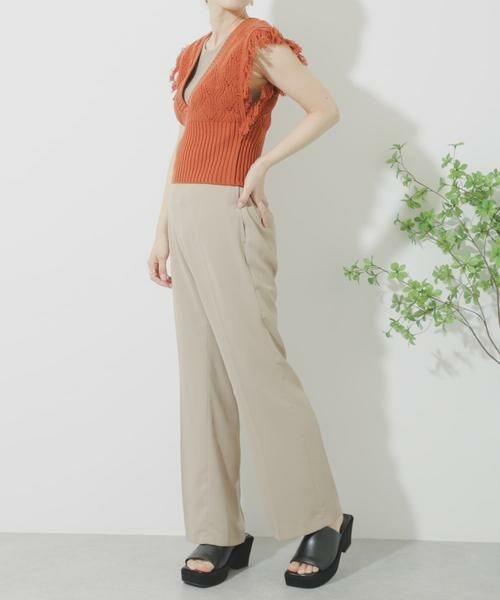 SENSE OF PLACE by URBAN RESEARCH / センスオブプレイス バイ アーバンリサーチ その他パンツ | ジョーゼットフレアパンツ | 詳細14