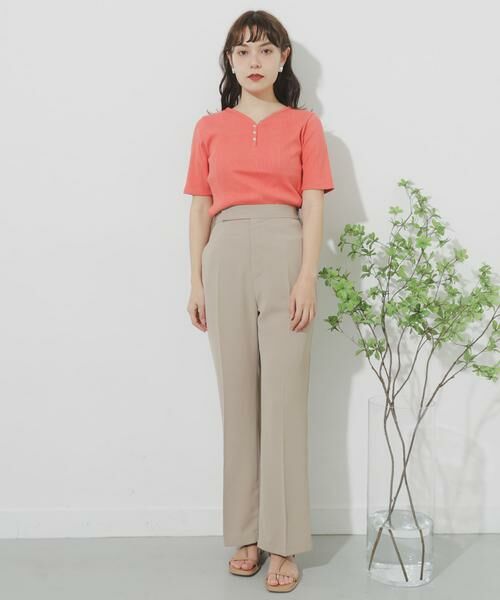 SENSE OF PLACE by URBAN RESEARCH / センスオブプレイス バイ アーバンリサーチ その他パンツ | ジョーゼットフレアパンツ | 詳細22