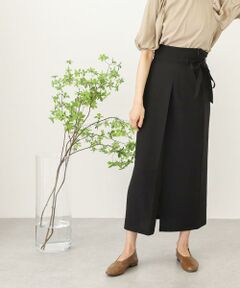 SENSE OF PLACE by URBAN RESEARCH / センスオブプレイス バイ アーバンリサーチ スカート | リネンライクハイウエストラップスカート