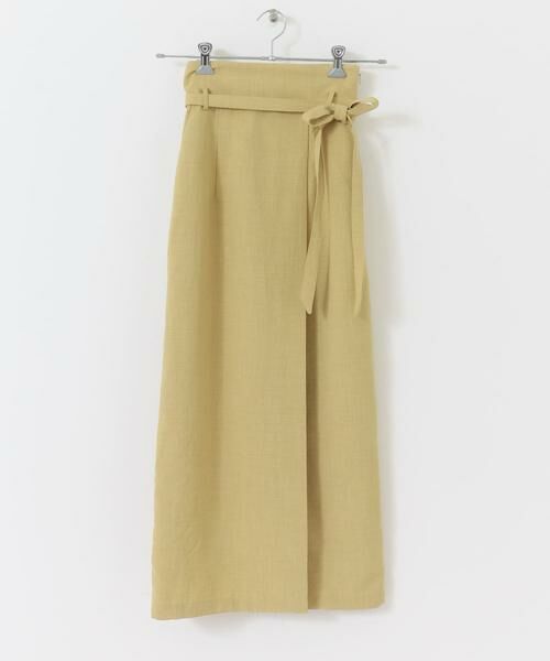 SENSE OF PLACE by URBAN RESEARCH / センスオブプレイス バイ アーバンリサーチ スカート | リネンライクハイウエストラップスカート | 詳細2