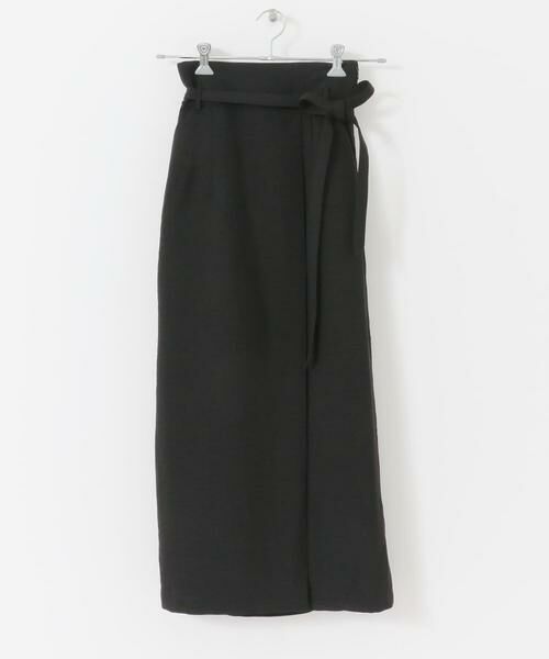 SENSE OF PLACE by URBAN RESEARCH / センスオブプレイス バイ アーバンリサーチ スカート | リネンライクハイウエストラップスカート | 詳細20