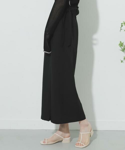 SENSE OF PLACE by URBAN RESEARCH / センスオブプレイス バイ アーバンリサーチ スカート | リネンライクハイウエストラップスカート | 詳細14