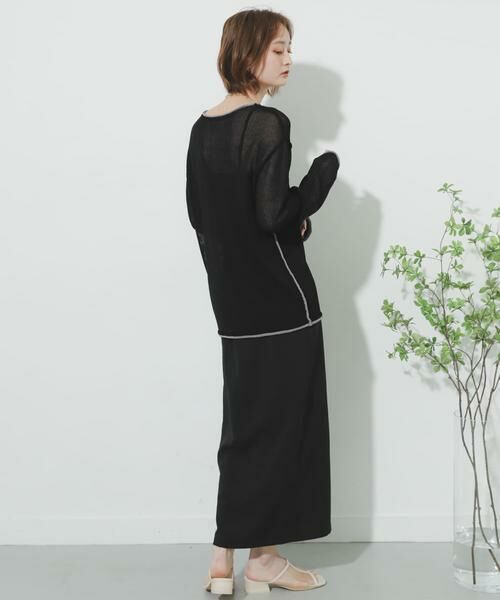 SENSE OF PLACE by URBAN RESEARCH / センスオブプレイス バイ アーバンリサーチ スカート | リネンライクハイウエストラップスカート | 詳細18