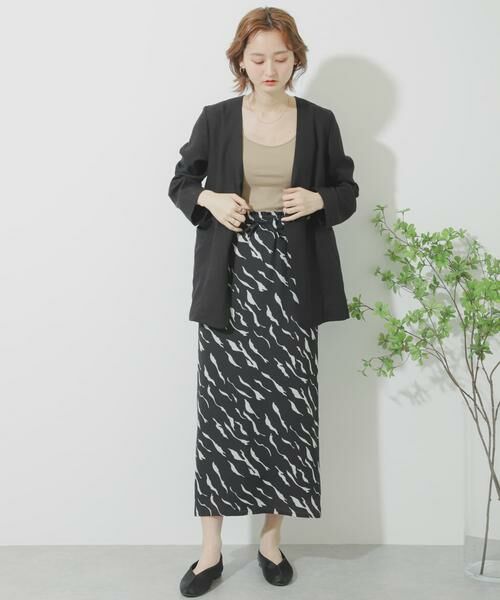 SENSE OF PLACE by URBAN RESEARCH / センスオブプレイス バイ アーバンリサーチ スカート | アニマルプリントスカート(ゼブラ) | 詳細1