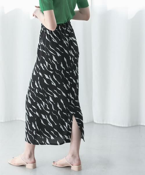 SENSE OF PLACE by URBAN RESEARCH / センスオブプレイス バイ アーバンリサーチ スカート | アニマルプリントスカート(ゼブラ) | 詳細5