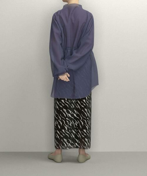 SENSE OF PLACE by URBAN RESEARCH / センスオブプレイス バイ アーバンリサーチ スカート | アニマルプリントスカート(ゼブラ) | 詳細7