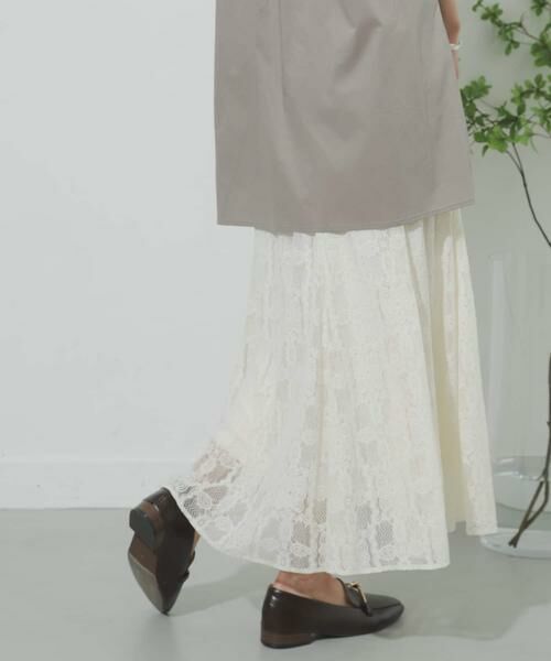 SENSE OF PLACE by URBAN RESEARCH / センスオブプレイス バイ アーバンリサーチ スカート | レースナローフレアスカート | 詳細10
