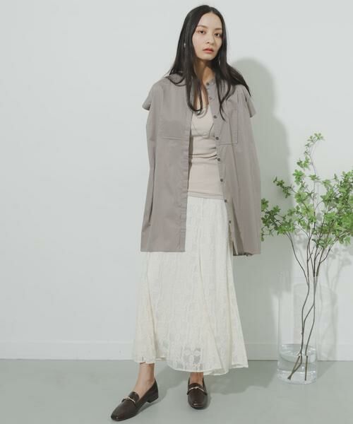 SENSE OF PLACE by URBAN RESEARCH / センスオブプレイス バイ アーバンリサーチ スカート | レースナローフレアスカート | 詳細12