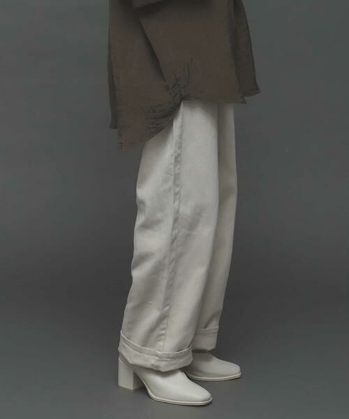 SENSE OF PLACE by URBAN RESEARCH / センスオブプレイス バイ アーバンリサーチ デニムパンツ | 『TALLサイズあり』カラーカツラギパンツ | 詳細2