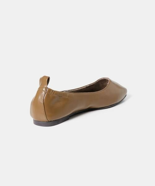 SENSE OF PLACE by URBAN RESEARCH / センスオブプレイス バイ アーバンリサーチ シューズ | スクエアトウセンターシームフラットシューズ | 詳細3