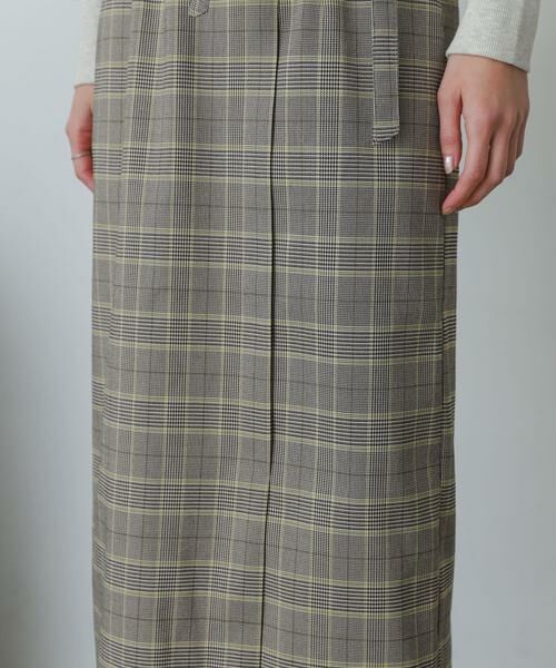SENSE OF PLACE by URBAN RESEARCH / センスオブプレイス バイ アーバンリサーチ スカート | 『XS・TALL展開あり』チェックハイウエストラップスカート | 詳細12
