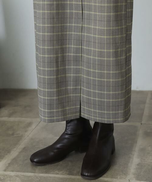 SENSE OF PLACE by URBAN RESEARCH / センスオブプレイス バイ アーバンリサーチ スカート | 『XS・TALL展開あり』チェックハイウエストラップスカート | 詳細14