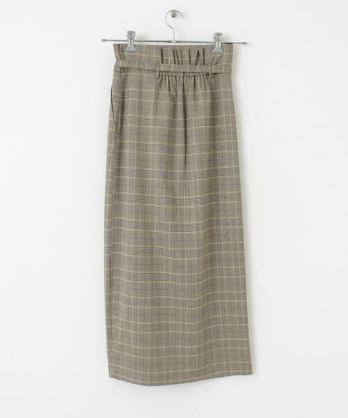 SENSE OF PLACE by URBAN RESEARCH / センスオブプレイス バイ アーバンリサーチ スカート | 『XS・TALL展開あり』チェックハイウエストラップスカート | 詳細16