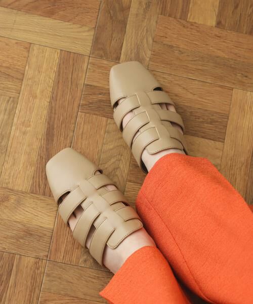 SENSE OF PLACE by URBAN RESEARCH / センスオブプレイス バイ アーバンリサーチ サンダル | グルカミュール（ベージュ）