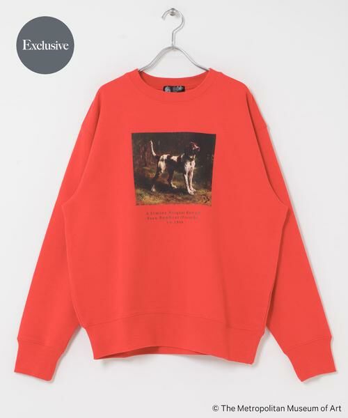 SENSE OF PLACE by URBAN RESEARCH / センスオブプレイス バイ アーバンリサーチ スウェット | 『別注』The Met×SENSE OF PLACE スウェット（レッド）