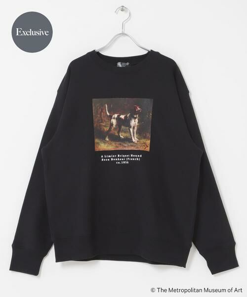 SENSE OF PLACE by URBAN RESEARCH / センスオブプレイス バイ アーバンリサーチ スウェット | 『別注』The Met×SENSE OF PLACE スウェット（ブラック）