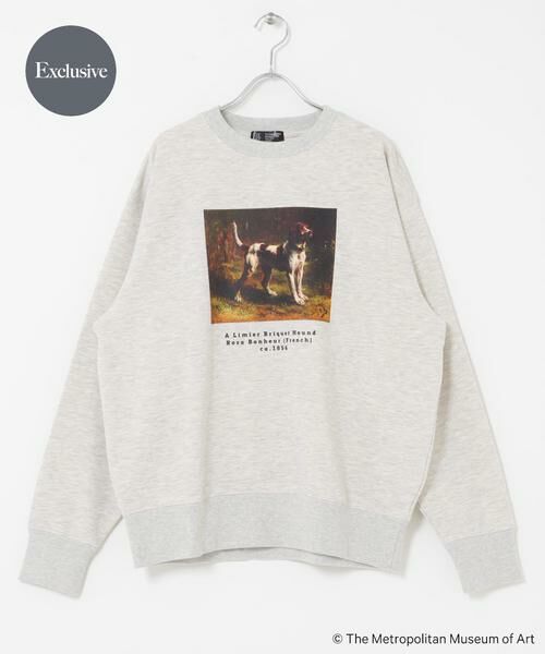 SENSE OF PLACE by URBAN RESEARCH / センスオブプレイス バイ アーバンリサーチ スウェット | 『別注』The Met×SENSE OF PLACE スウェット（グレー）