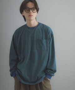 SENSE OF PLACE by URBAN RESEARCH / センスオブプレイス バイ アーバンリサーチ Tシャツ | ピンボーダーロングスリーブTシャツ