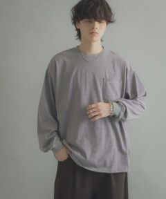 SENSE OF PLACE by URBAN RESEARCH / センスオブプレイス バイ アーバンリサーチ Tシャツ | ピンボーダーロングスリーブTシャツ