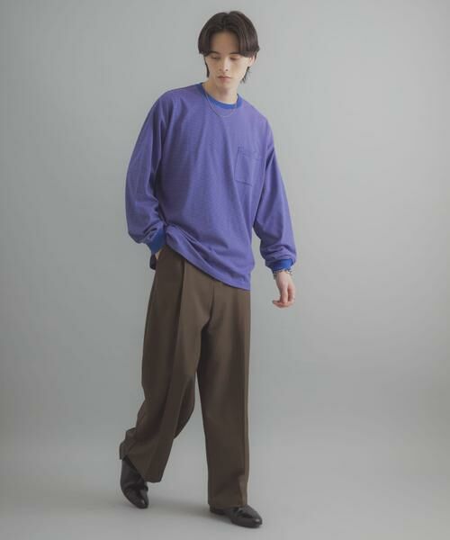 SENSE OF PLACE by URBAN RESEARCH / センスオブプレイス バイ アーバンリサーチ Tシャツ | ピンボーダーロングスリーブTシャツ | 詳細8